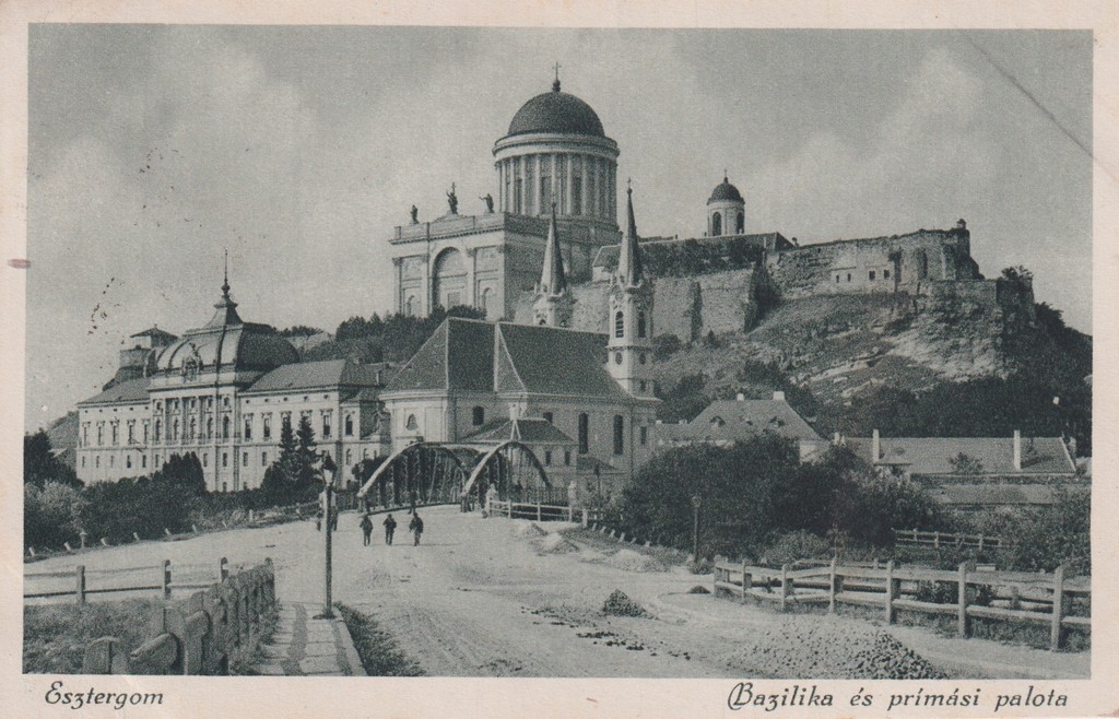 [307] Esztergom, bazilika a prmsi palotval, Budapest 